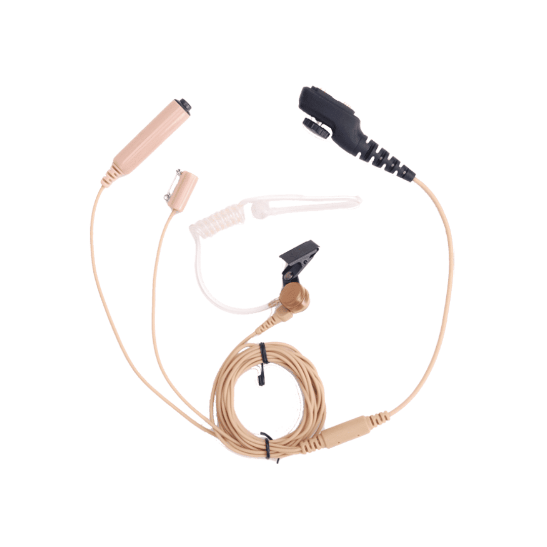 Hytera EAN17 3-Wire Earpiece with Microphone and PTT