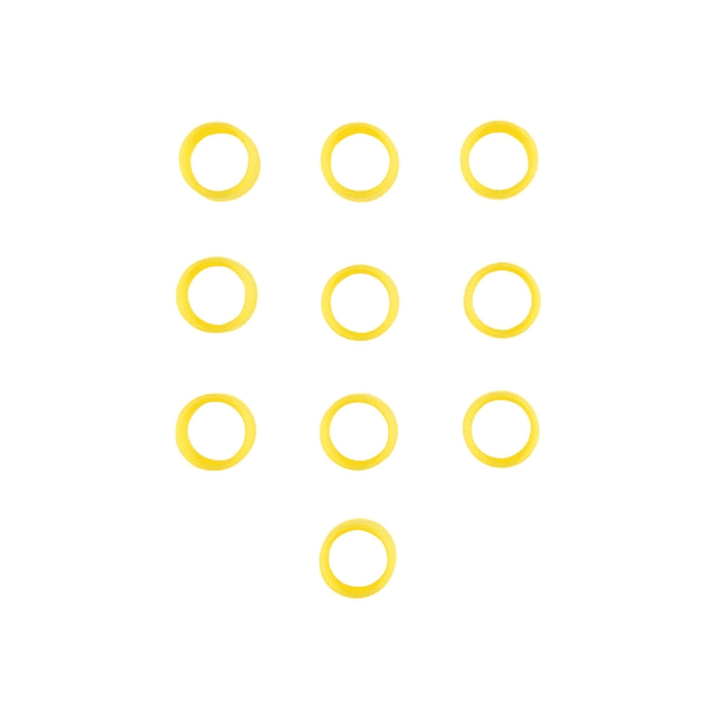 Motorola 32012144002 Antenna ID Band (Yellow)