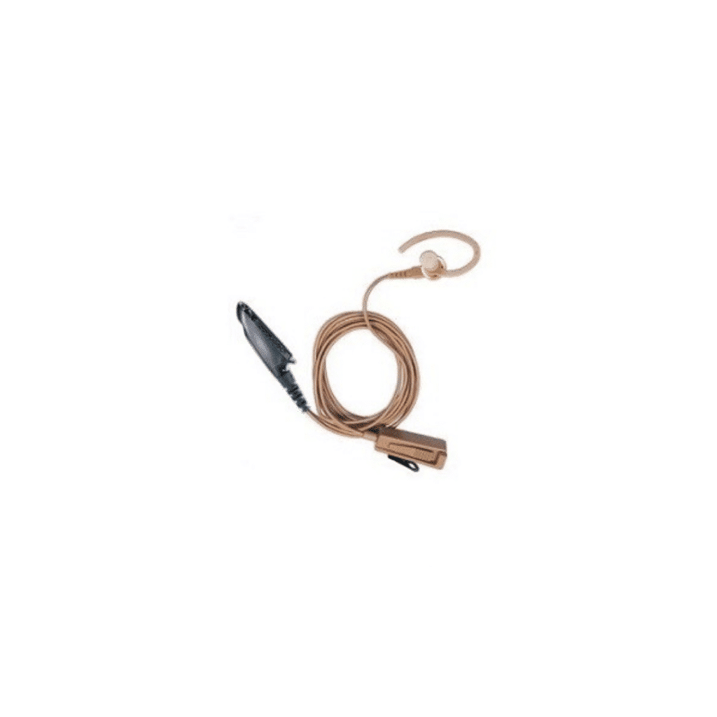 Motorola MDRMN4022A 2-Wire Earpiece with Mic and PTT (Beige)