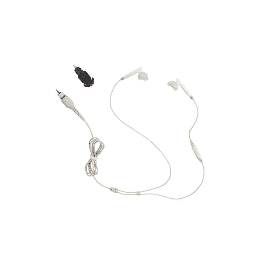Motorola NNTN8748A Wireless Overt Audio Kit for PTT (White)