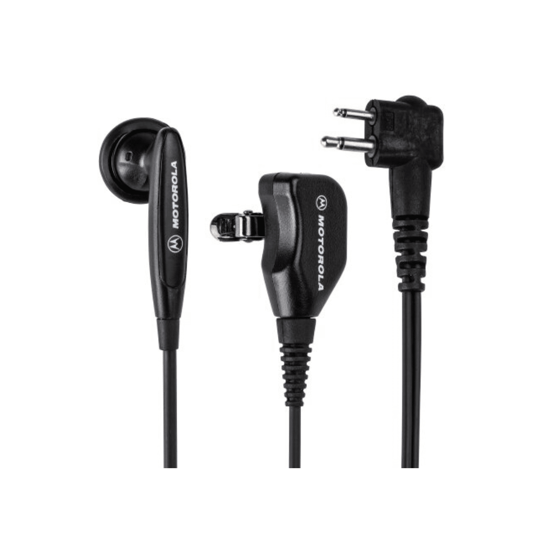 Motorola PMLN4294D 2-Wire Earbud with PTT and Microphone