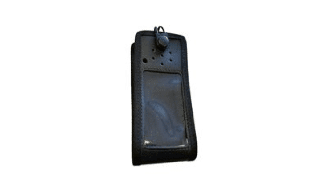 Motorola RDP4800P1PO Peter Jones Soft Leather Case with D-Rings and Sprung Belt Clip