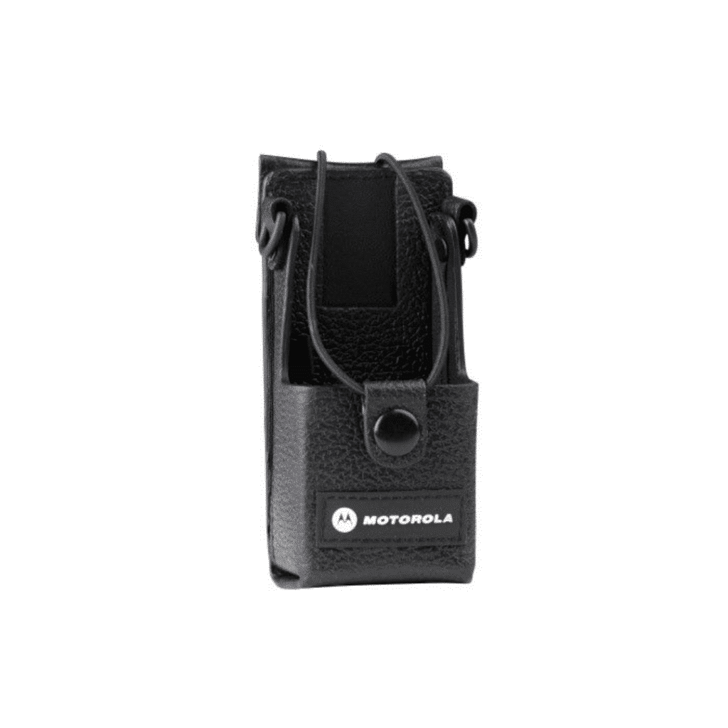 Motorola RLN5383A Leather Carry Case with Belt Loop (FRONT ANGLE)