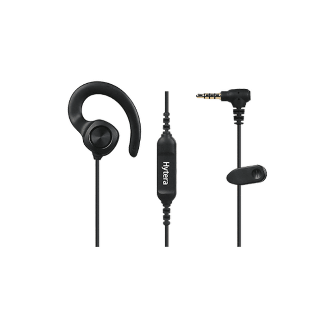 Hytera EHS26-R C-Shape Earpiece with Microphone and PTT