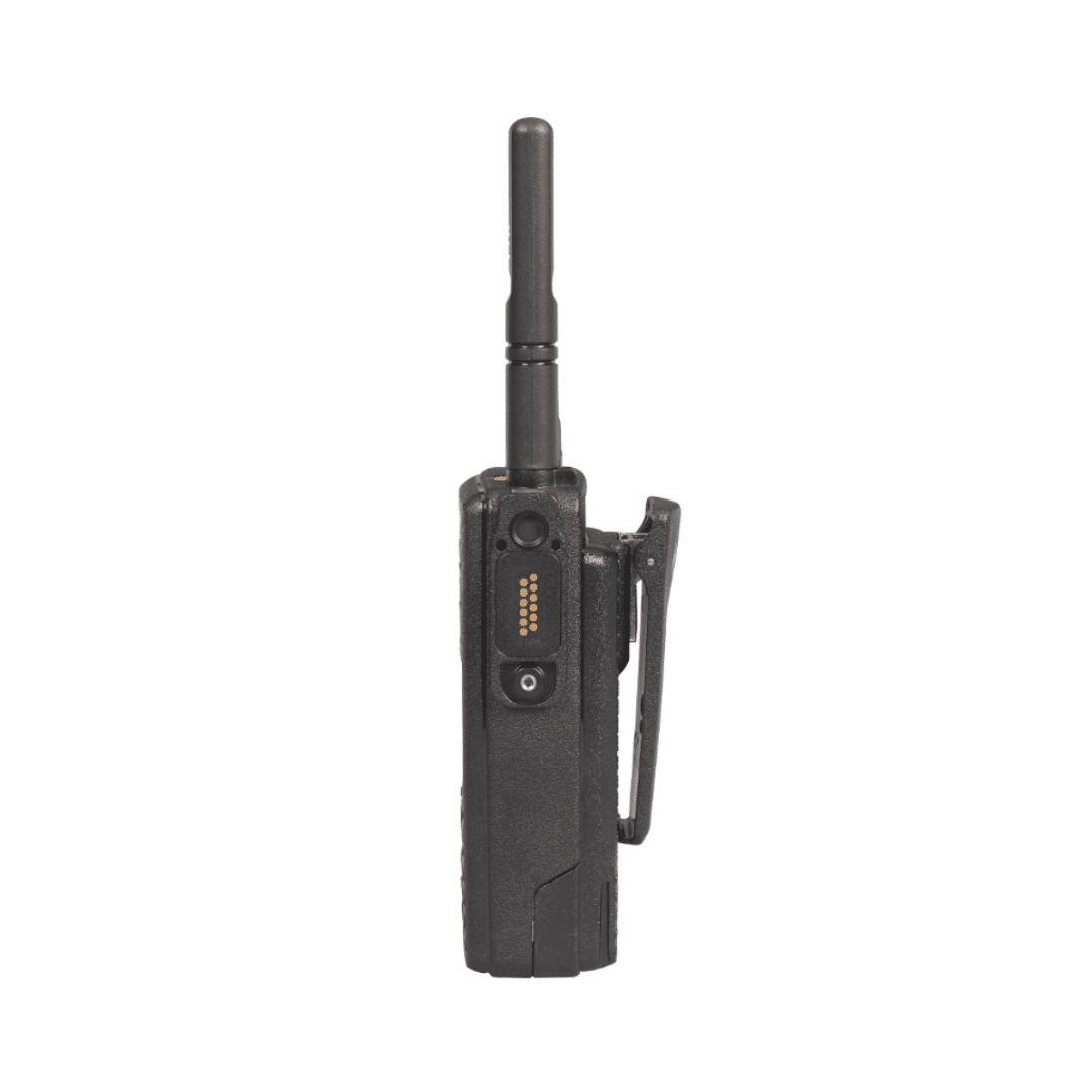 Motorola DP4801e Digital Two-Way Radio - Left Side Angle