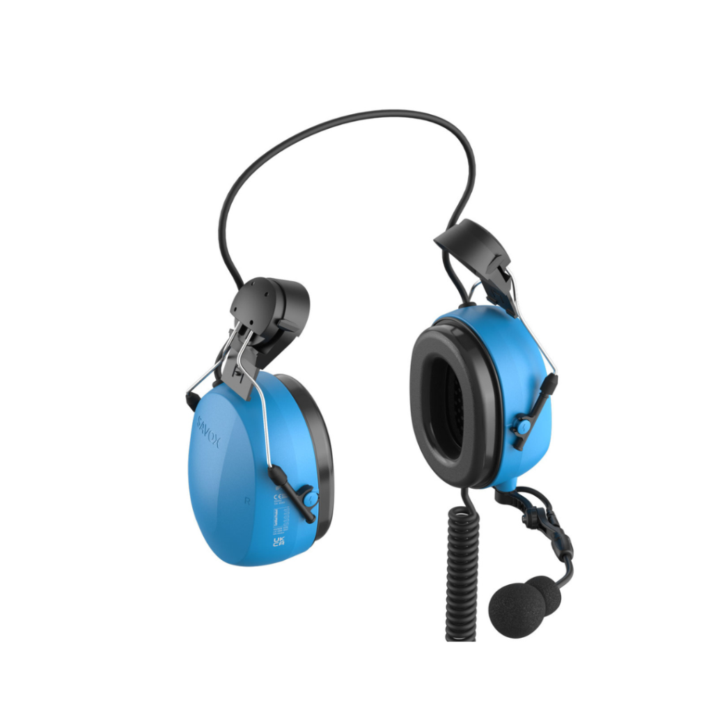 Savox PMLN8629A ATEX Headset with Helmet Attachment