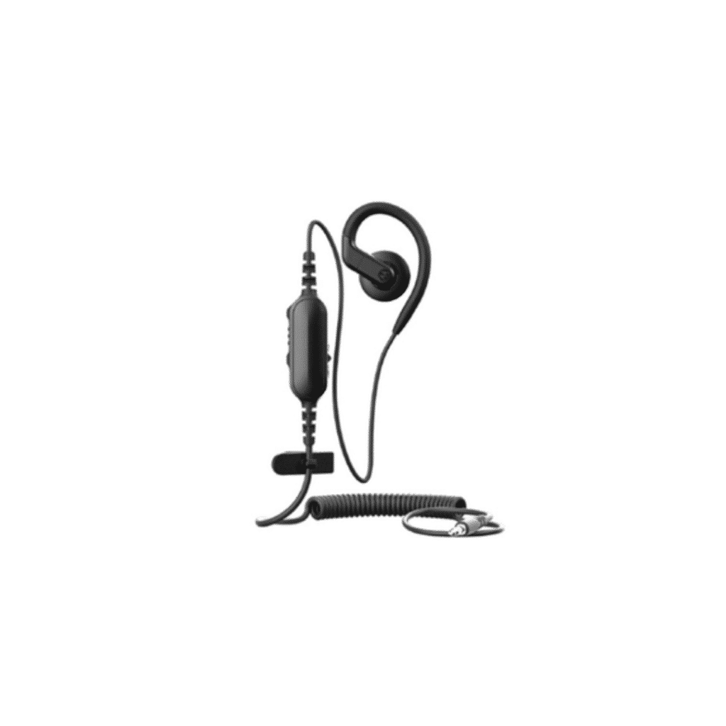 Motorola PMLN8613AR Earpiece with Cable Clip (Short Wire)