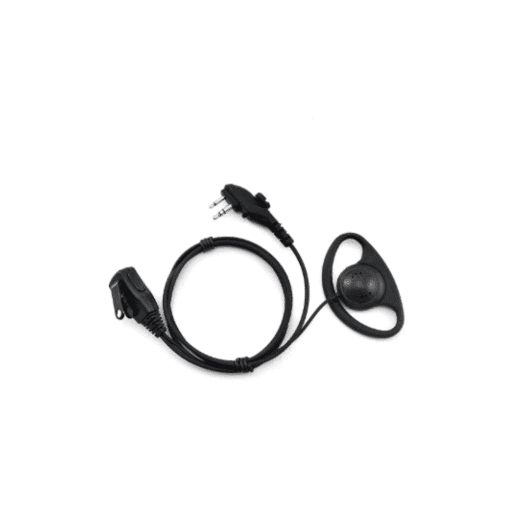 Value VADSHYTPD4/5 D-Shell Earpiece with Mic & PTT