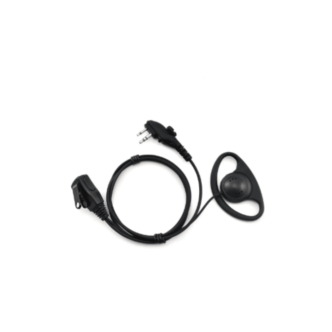 Value VADSHYTPD4/5 D-Shell Earpiece with Mic & PTT